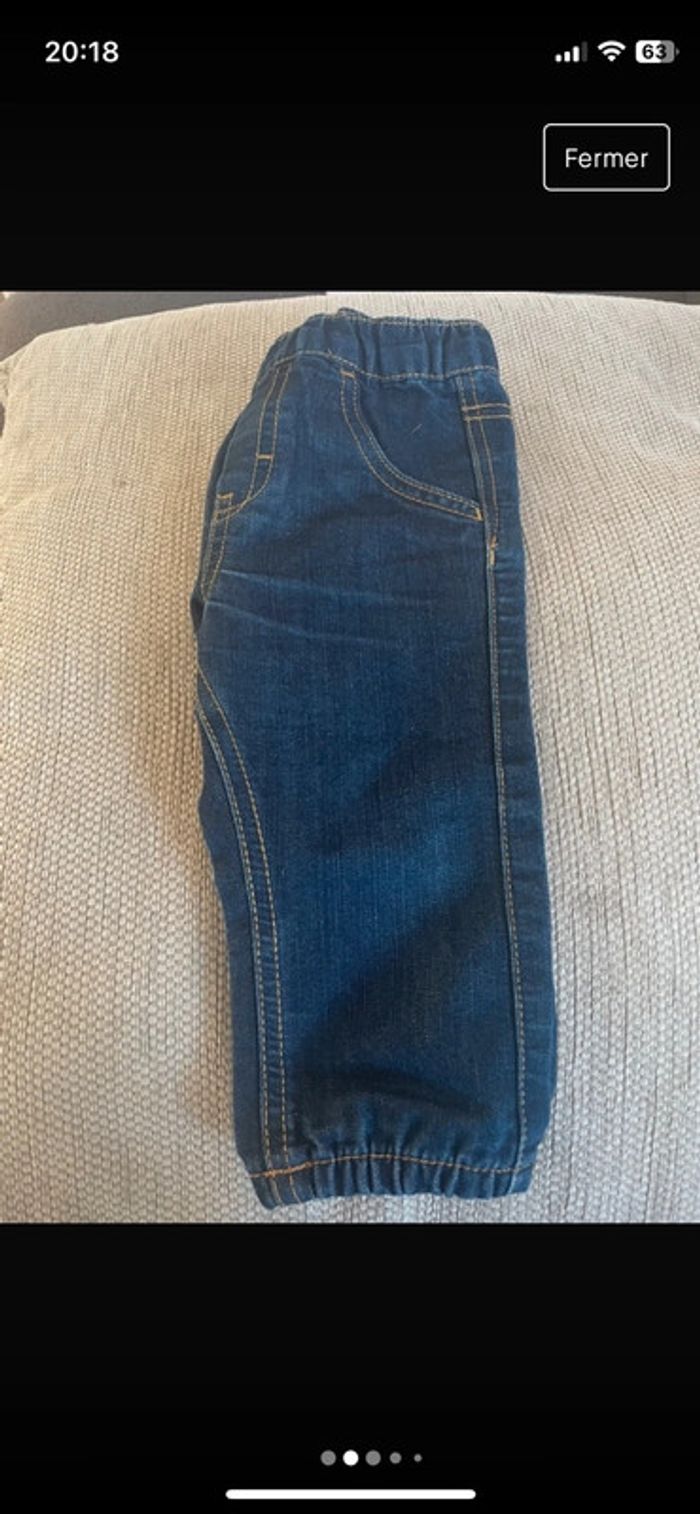 Jeans garçons Kiabi 12 mois - photo numéro 2