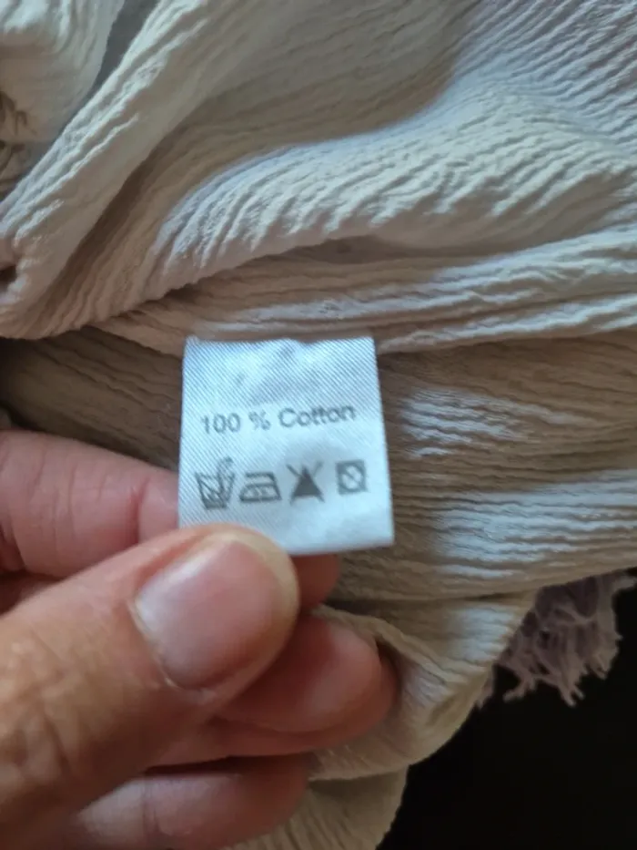 Robe de plage - caftan - isato coton - photo numéro 4