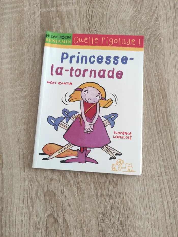 Livre princesse la tornade