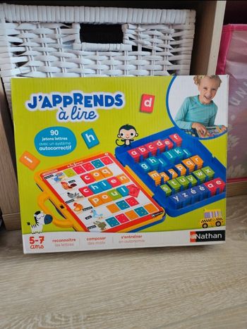 Jeu "J'apprends à lire"