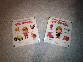 Lot de 2 livres petits garçons