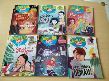 lot de 6 "J'aime lire max" 2018 et 2014