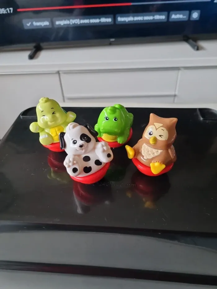 Lot de 4 culbutos V tech