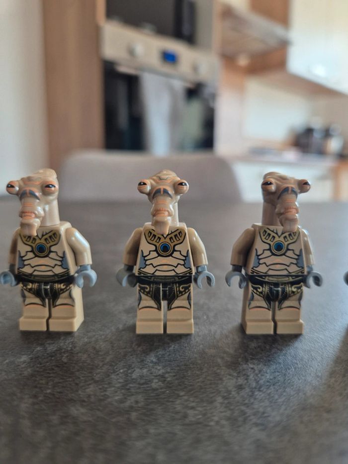 Figurines lego 4 soldats Geonosian star wars - photo numéro 4