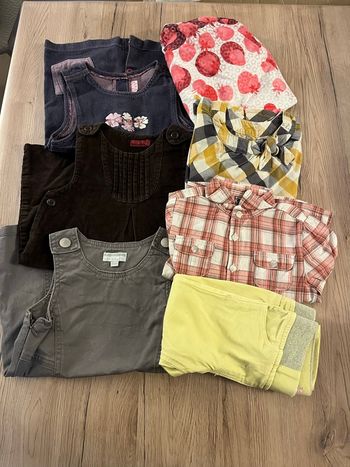 Lot printemps / été 23 et 24 mois fille 
