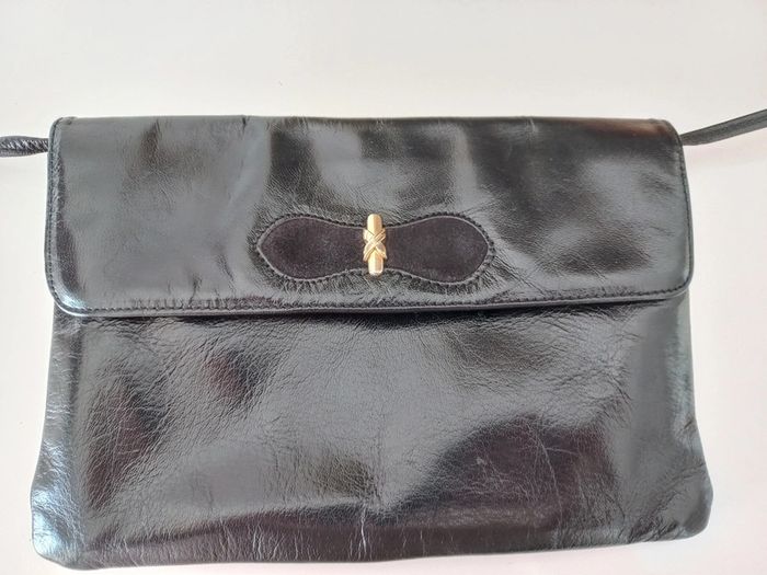 Pochette en cuir vintage - photo numéro 2