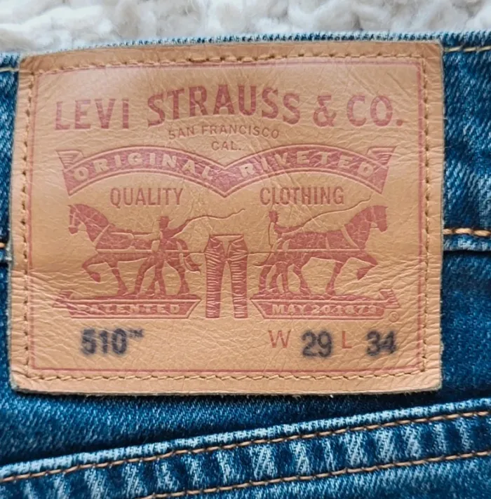 Jean Levi's 510 W29 L34 bleu - photo numéro 8