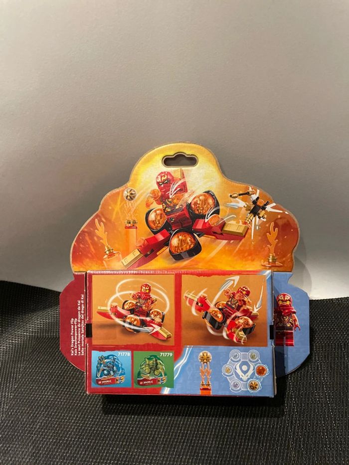 Lego Ninjago 71777 le saut puissance du dragon de Kai scellé jamais ouvert minifigure ninja rouge - photo numéro 2