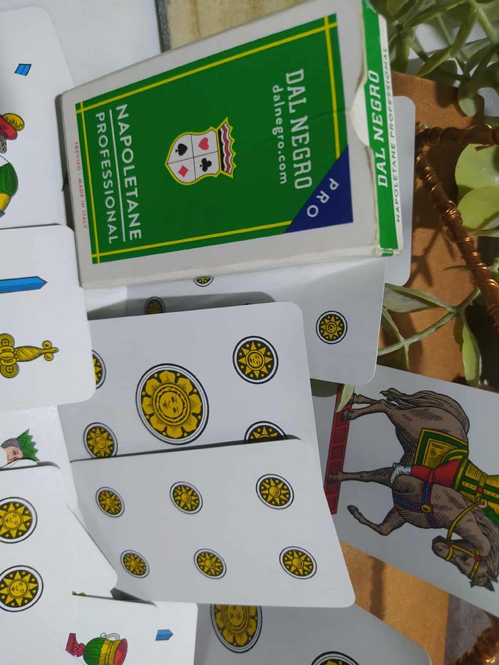 Jeu de cartes italien vintage Dal Negro Napoletane - photo numéro 2