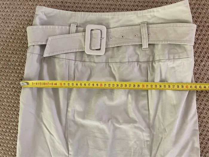 Jupe beige Benetton - photo numéro 9