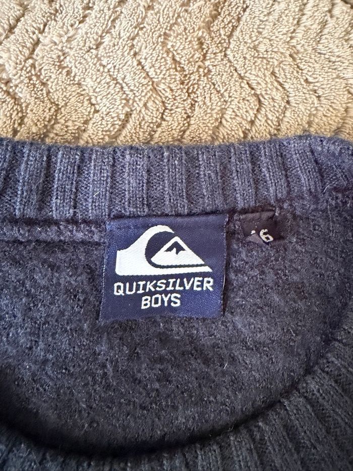 Pull QuickSilver en très bon état taille 16 ans S/M - photo numéro 5