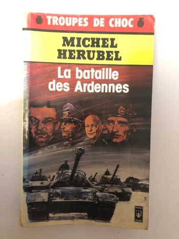 Livre La bataille des Ardennes Michel Herubel