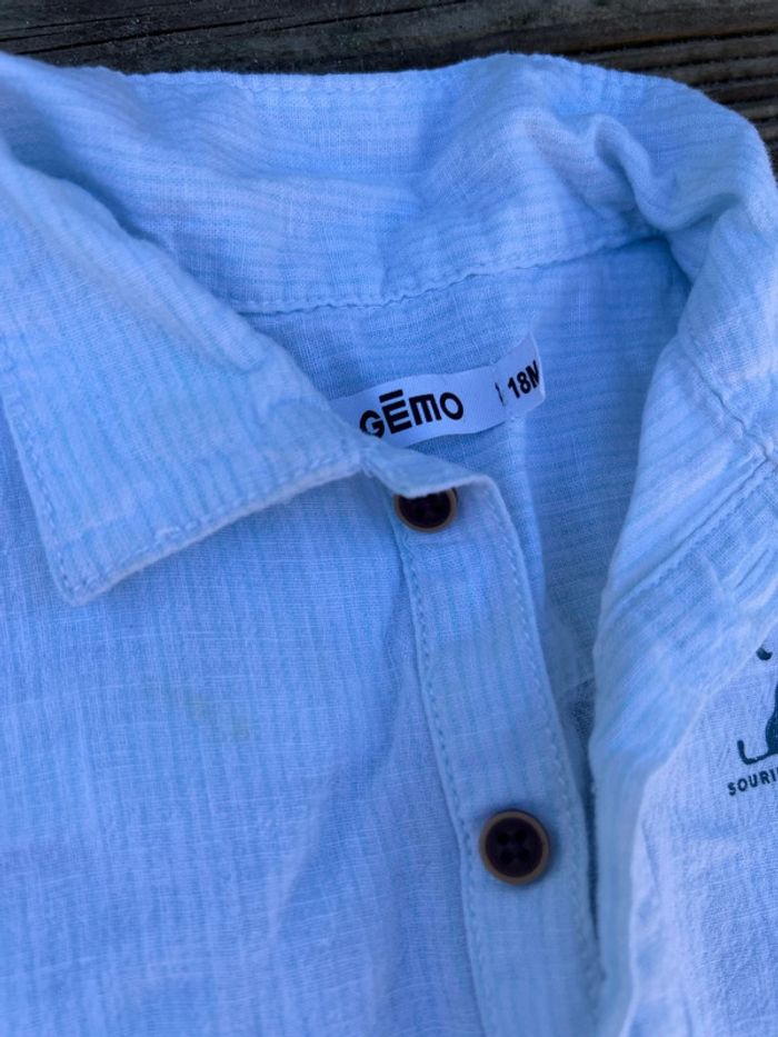 Chemise été gemo 18 mois - photo numéro 3