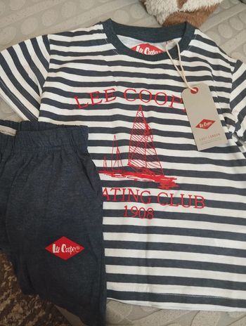 Ensemble short t-shirt Lee Cooper 4ans