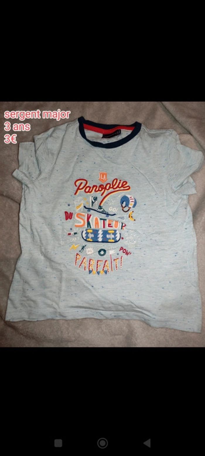 Tee shirt sergent major