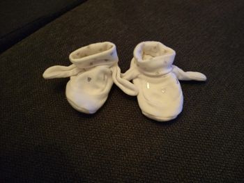 Chaussons berlingot taille 3/6 mois