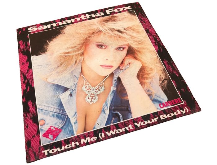 Vinyle 45 tours   Samantha Fox   Touch me   (1986)  Carrere 14012