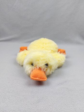 Peluche doudou canard jaune orange 30 cm EVORA POSTBUS en excellent état