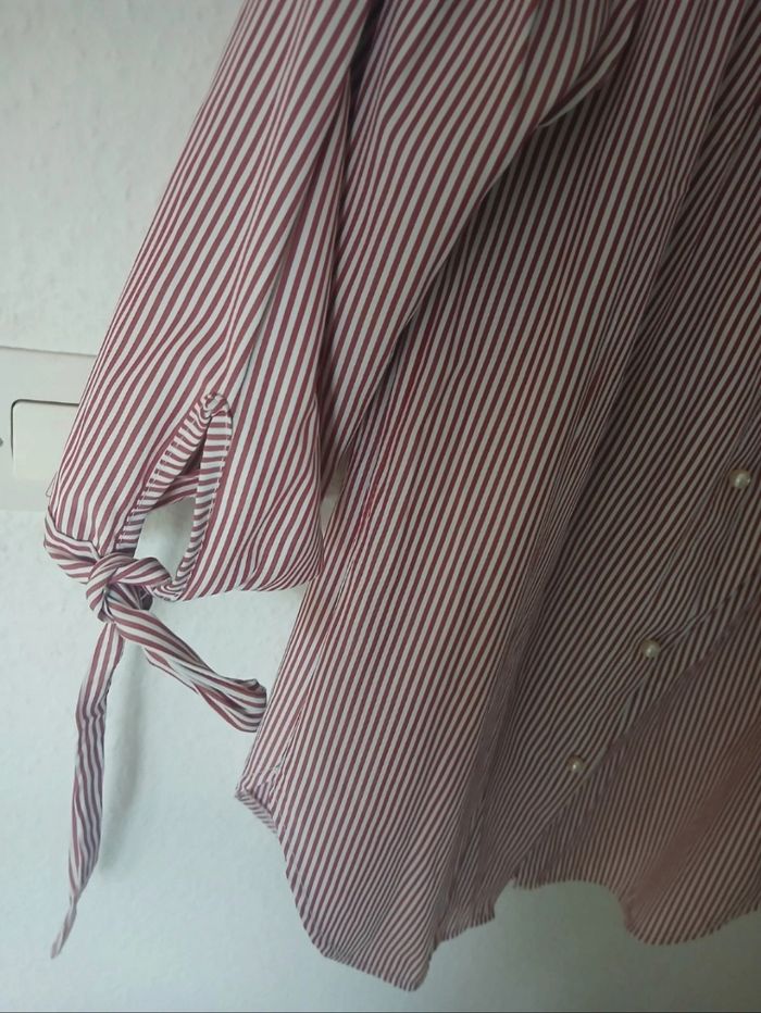 Blouse à rayures épaules dénudées – très confortable ! - photo numéro 7