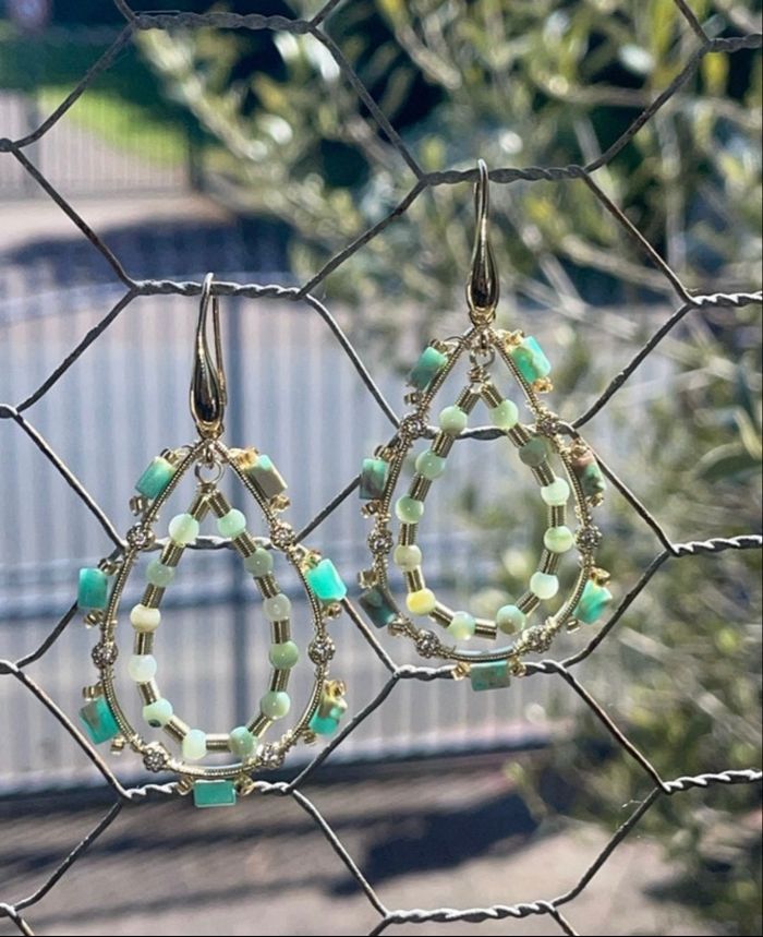 Boucles d’oreilles longues - photo numéro 1