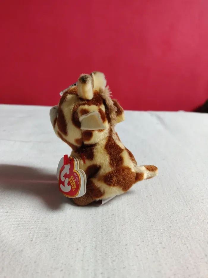 Petite peluche Ty girafe a mousqueton - photo numéro 3