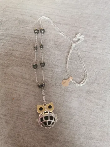 Bola de grossesse chouette hématite