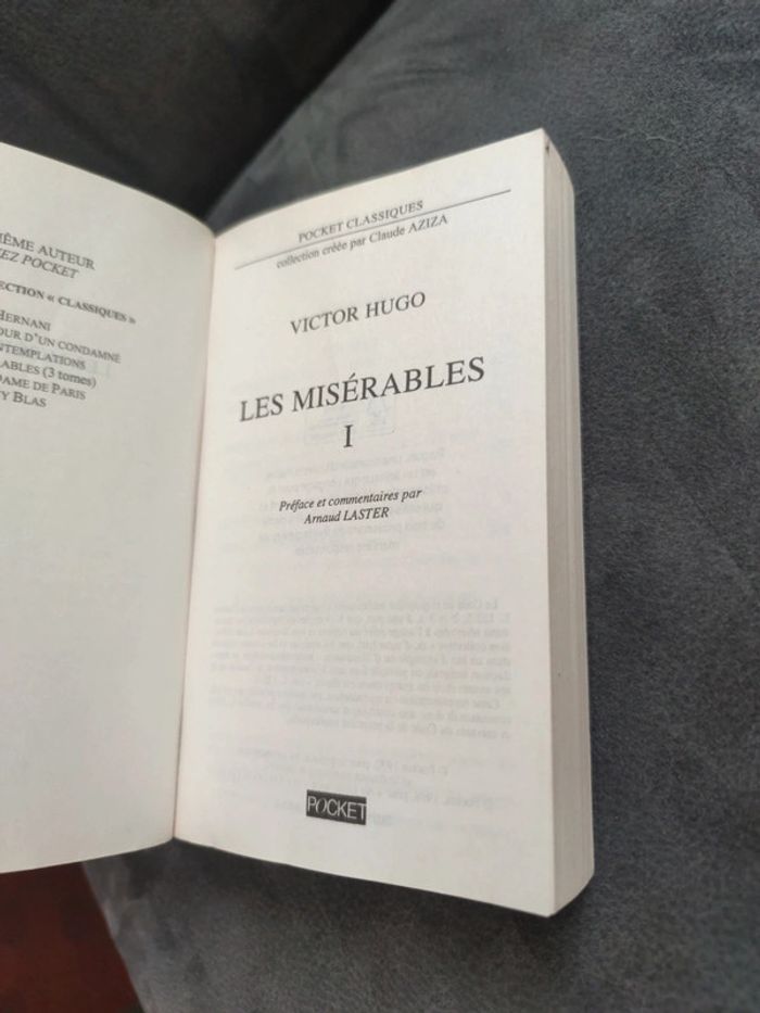 Livre Les Misérables victor hugo - photo numéro 4