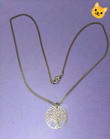 Collier doré Arbre de vie