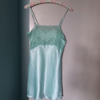 Lot 2 Nuisettes Menthe / Parme /T .38/40