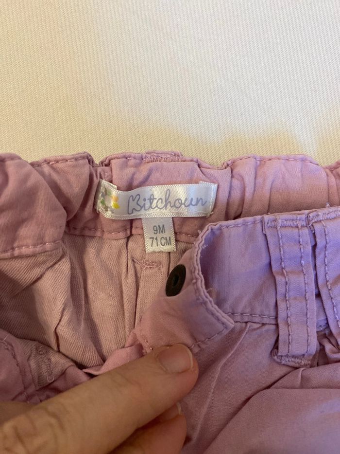 Lot de trois pantalons, 9 mois - photo numéro 3