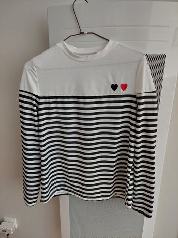 tee shirt rayé
