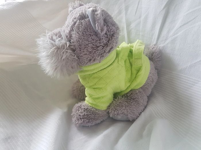 Peluche chien Gipsy avec lanières transport - photo numéro 2