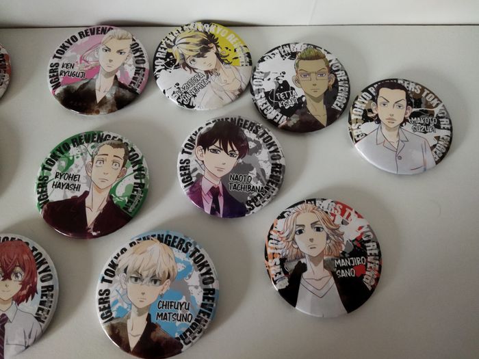 Tokyo Revengers Lot de 13 pin's collection - photo numéro 3