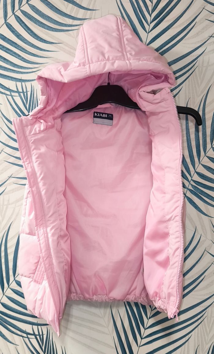 🌸 Doudoune sans manche - Rose - Kiabi - 10 ans 🌸 - photo numéro 2