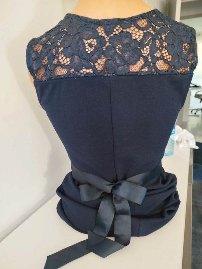 #robe#drpite#bleumarine - photo numéro 4