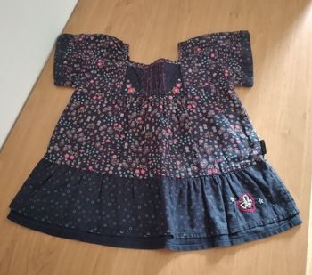Haut manches courtes 2 ans fille Sergent Major