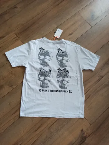 Tee shirt blanc homme L