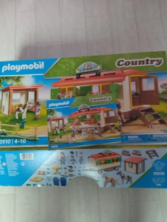 Playmobil 70510 avec boite et notice - photo numéro 3