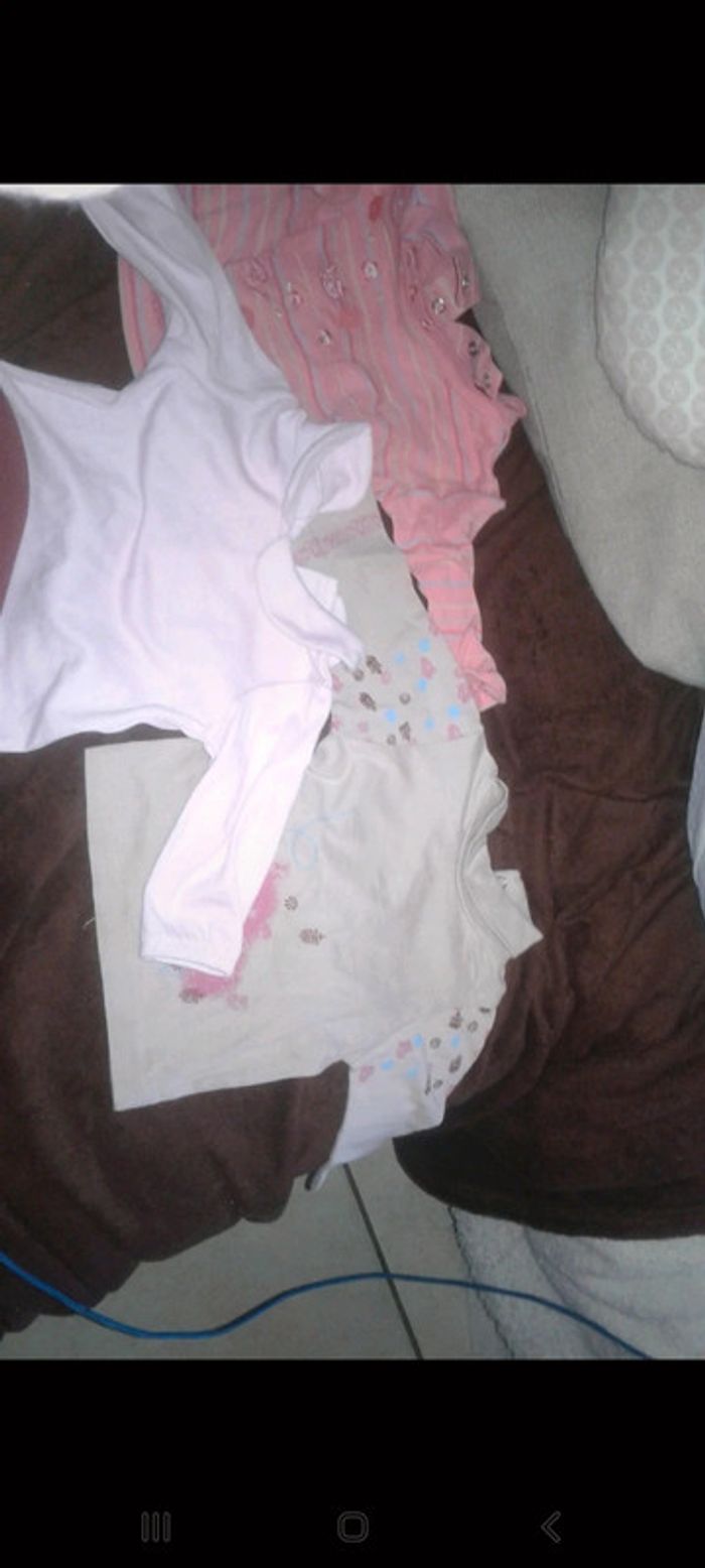 Lot 3 t-shirt manche longue