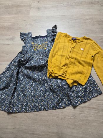 Robe + gilet 7 ans