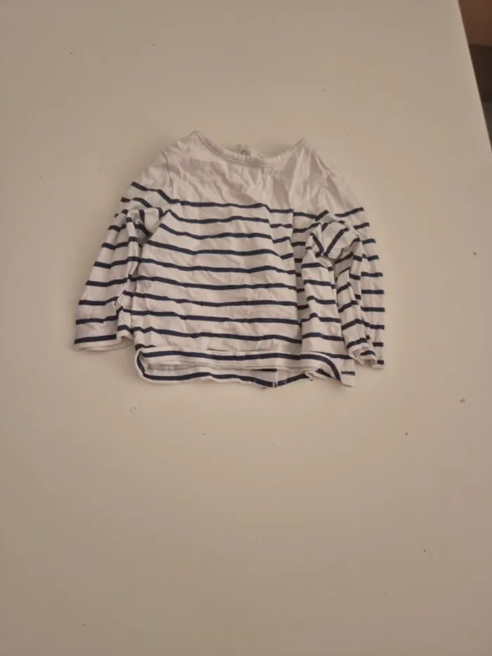 T-shirt à manches longues 3 mois