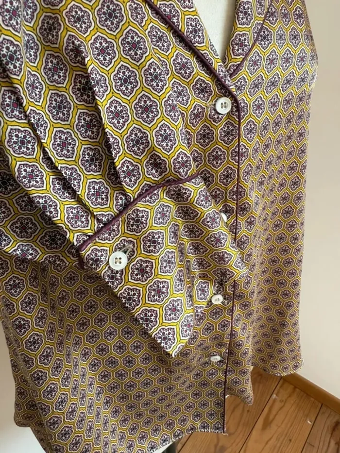 Superbe Chemise fluide satinée longue Zara neuve 🌸 S 36 - photo numéro 4