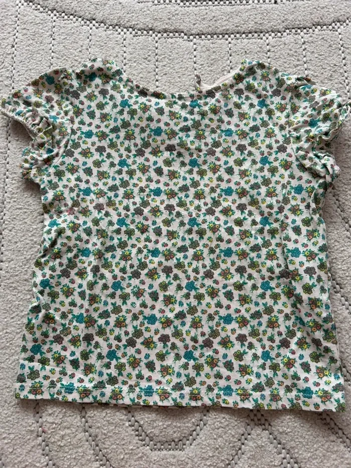 T-shirt fleuri