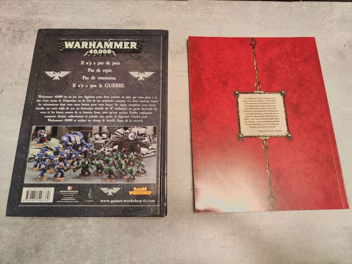Lot de 2 livre Warhammer 40,000 - photo numéro 2