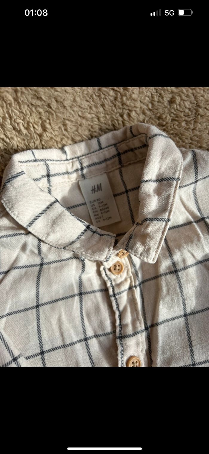 Chemise à carreaux - photo numéro 2