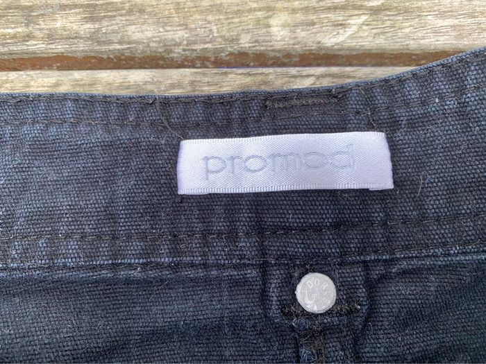 Jupe noire en jean T42 Promod (203) - photo numéro 3