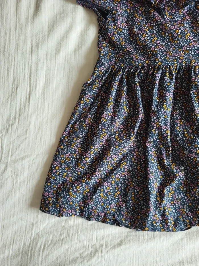 Jolie robe col claudine pour la rentrée scolaire Septembre automne - photo numéro 4