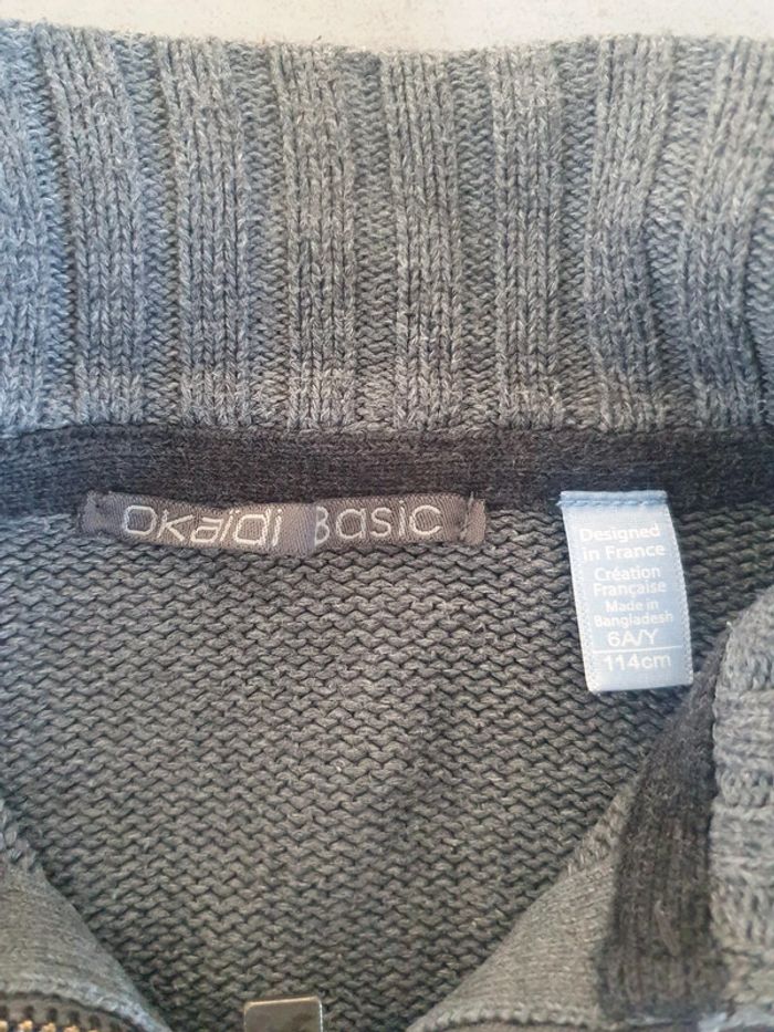 Gilet gris - photo numéro 3