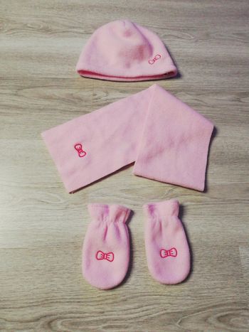 Écharpe et bonnet gant