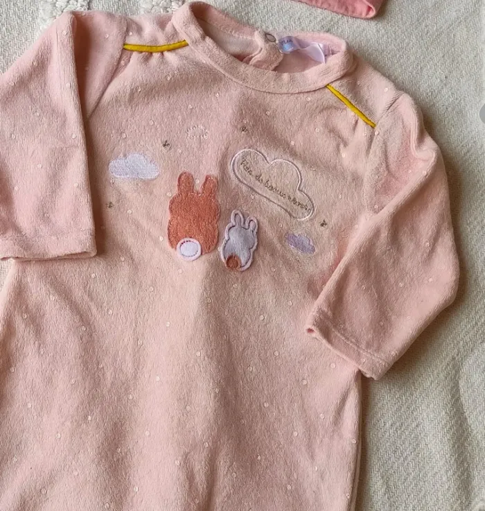 Pyjama bébé fille 9 mois - photo numéro 2